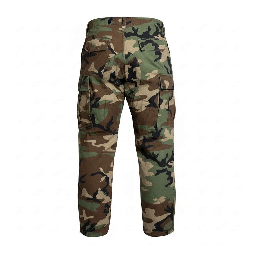 US ARMY Men's Hot Weather OCP Uniform Trousers Woodland Camouflage - Picture 2 of 2